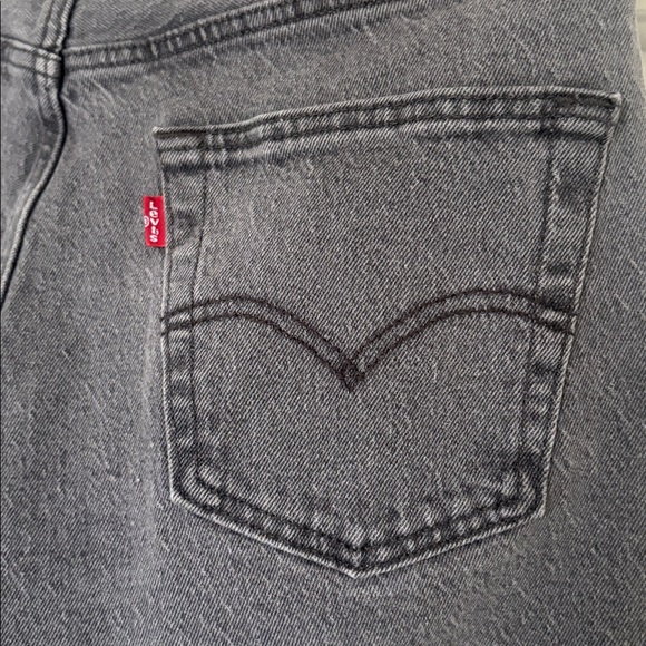 Men’s Levi’s 501 Jeans Size 30x30 Gray - Picture 3 of 8